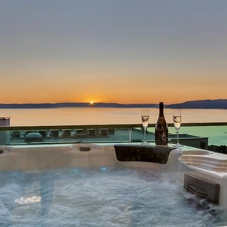 Appartamento Exclusive Penthouse Big Blue With Private Jacuzzi Makarska Esterno foto