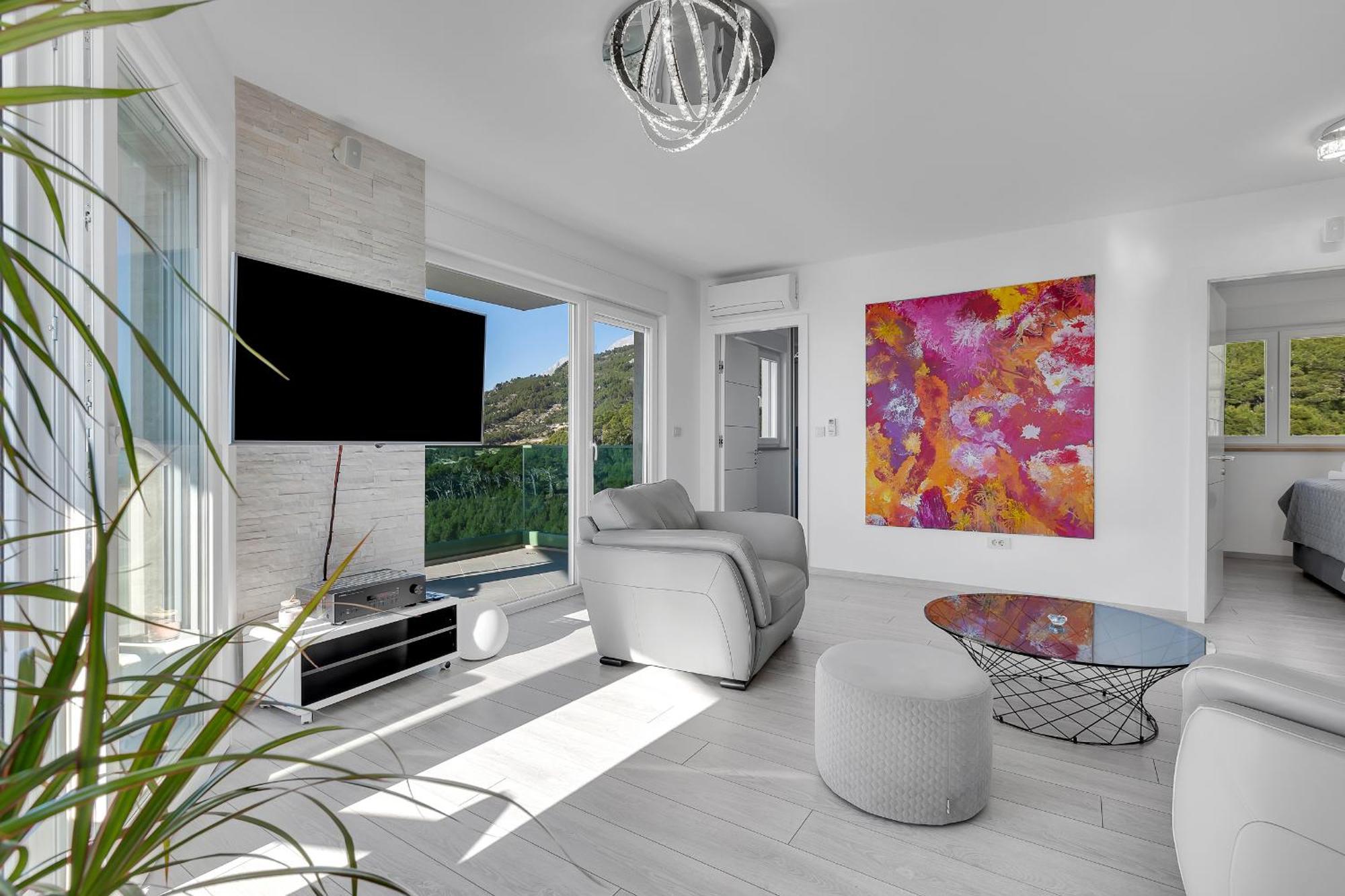 Appartamento Exclusive Penthouse Big Blue With Private Jacuzzi Makarska Esterno foto